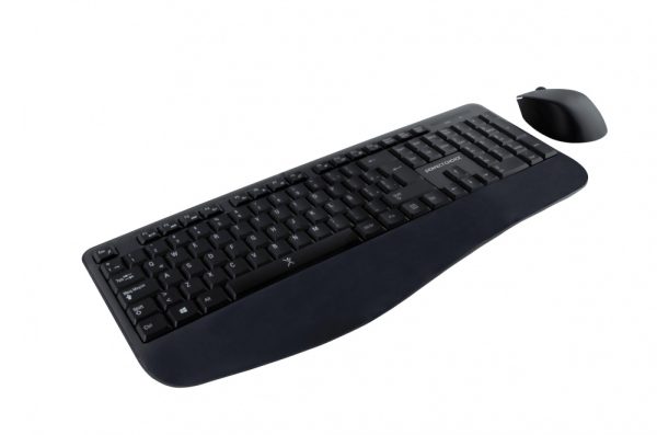 Kit de Teclado y Mouse Inalámbrico ERGONOMICO Teclas Redondas Black Round | PERFECT CHOICE - Image 2