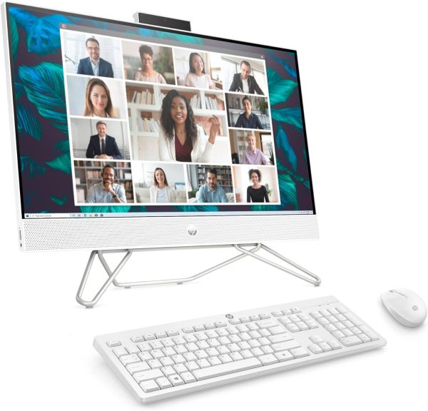 HP ProOne 245 23.8 inch G10 All-in-One Desktop PC
23.8" FHD LED UWVA 250N Anti-Glare (1920 x 1080, 1.78 (16:9), AMD Ryzen 3 7320U (2.40 GHz, up to 4.10 GHz, 4 cores) with AMD Radeon™ Graphics, Windows® 11 Home Standard Single Language, 256GB M.2 PCIe NVMe 2280 Value 4X4 SSD, 8GB 6400MHz LPDDR5 (Soldada), Realtek Wi-Fi 6 8852BE (2x2) and Bluetooth® 5.3 Wireless Technology, 5MP Camera, Garantia 1 año, Teclado y Mouse USB - Image 5