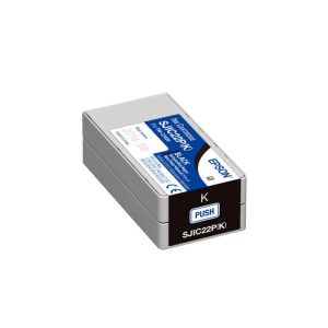 Cartucho de Tinta Epson DURABrite Ultra SJIC22P(K) - Negro Original - Inyección de tinta