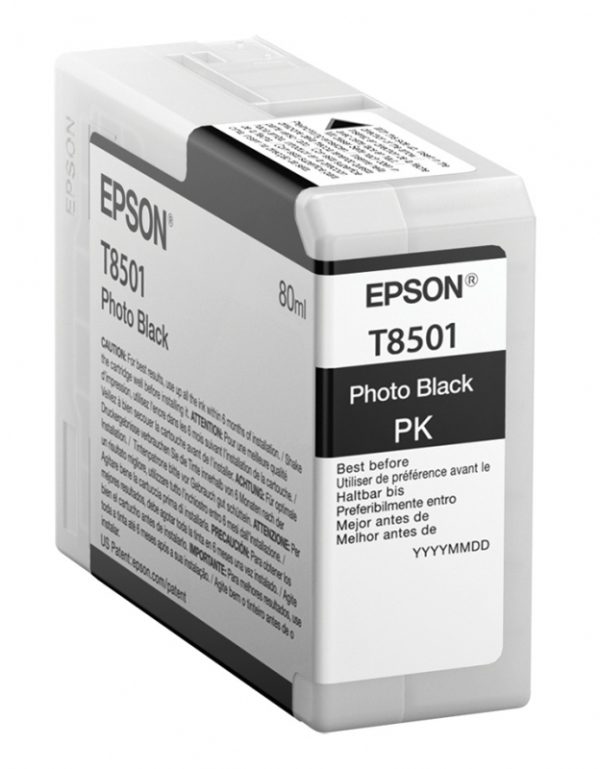Cartucho Epson UltraChrome HD Negro Fotográfico 80ml - Image 2