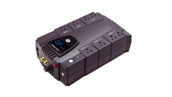 No Break CyberPower CP825AVRLCD, 450W, 825VA, Entrada 90-140V 825VA/450W  LCD  AVR COMPACTO COAX