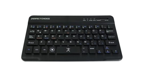 Teclado Perfect Choice Mini PC-200932, Bluetooth, USB, Negro (Español) BLUETOOTH - Image 2