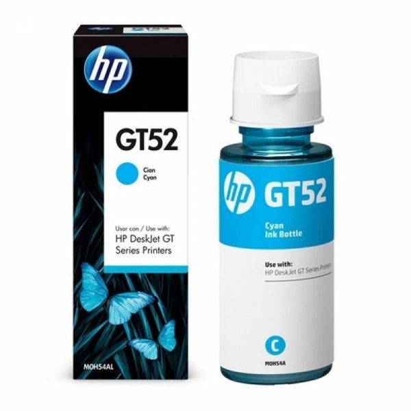 BOTELLA TINTA CYAN HP GT52 RENDIMIENTO 8000PAGS COMPATIBLE CON HP INK TANK 115, 315,410 M0H54AL  TINTA CONTINUA - Image 2