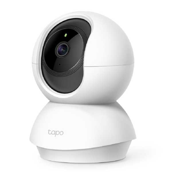 Cámara de seguridad TP-Link Tapo C200, WiFi, domo, 1080p, día/noche.