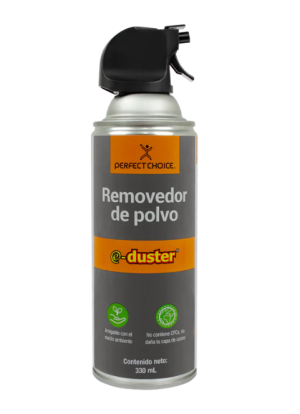 AIRE COMPRIMIDO Removedor de Polvo para Equipo Electrónico 230g E-Duster | PERFECT CHOICE