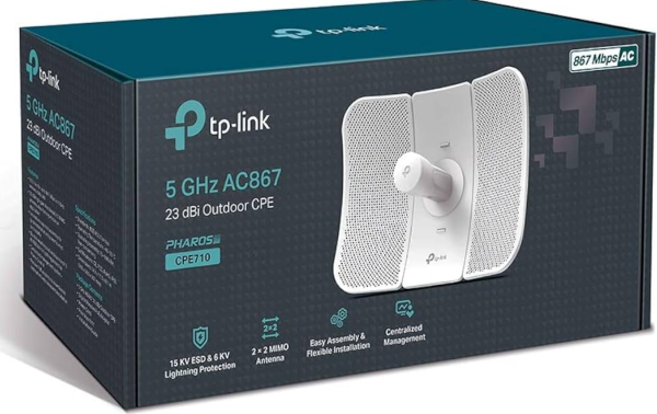 TP-Link CPE para Exterior de 5GHz 150Mbps a 23dBi - Image 3