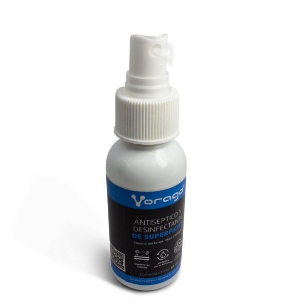 Desinfectante Vorago  en Spray CLN-301, 60ml DESINFECTANTE DE SUPERFICIES 60ML