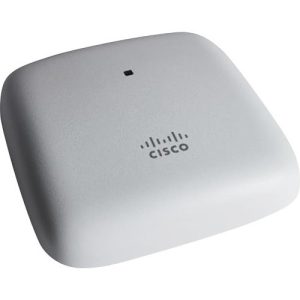 Cisco Punto de acceso inalámbrico Cisco Business 140AC, Para interiores, de antenas Internas, Wi-Fi 5 (802.11ax Wave 2), el Power injector y el Smarnet se Adquieren por separado.
