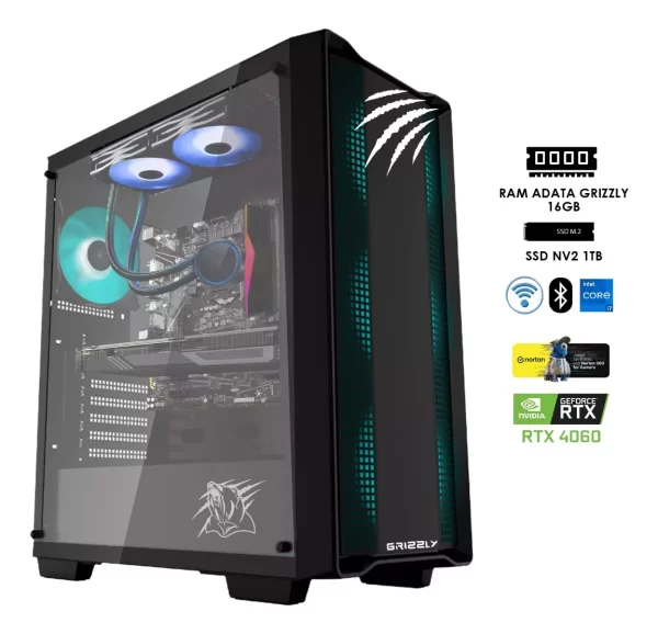 Computadora Game Factor  CSG570 CORE I5 12 GEN 16 GB DDR4 1 TB SSD M.2 COOLER 240MM - Image 2