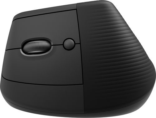 Logitech Lift Mouse - Frecuencia Bluetooth/Radio - USB - Óptico - 6 Botón(es) - Grafito - Inalámbrico - 4000 dpi - Rueda de desplazamiento - Pequeńo/Mediano Tamaño de la mano/palma - Zurdo