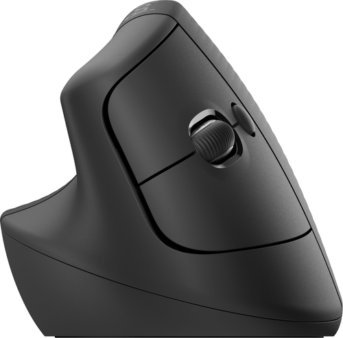 Logitech Lift Mouse - Frecuencia Bluetooth/Radio - USB - Óptico - 6 Botón(es) - Grafito - Inalámbrico - 4000 dpi - Rueda de desplazamiento - Pequeńo/Mediano Tamaño de la mano/palma - Zurdo - Image 2