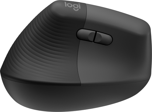 Logitech Lift Mouse - Frecuencia Bluetooth/Radio - USB - Óptico - 6 Botón(es) - Grafito - Inalámbrico - 4000 dpi - Rueda de desplazamiento - Pequeńo/Mediano Tamaño de la mano/palma - Zurdo - Image 4