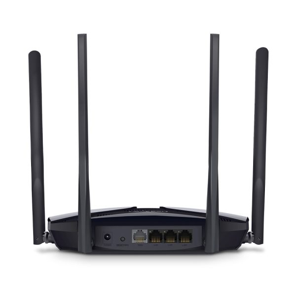 Mercusys MR70X Wi-Fi 6 IEEE 802.11ax Ethernet Router inalámbrico - Banda dual - 2.40GHz Banda ISM - 5GHz Banda UNII - 4 x Antena(4 x Externo) - 230.40MB/s Velocidad Inalámbrica - 3 x Puerto de red - 1 x Broadband Port - Gigabit Ethernet - Compatibilidad con VPN - De Escritorio - Image 3