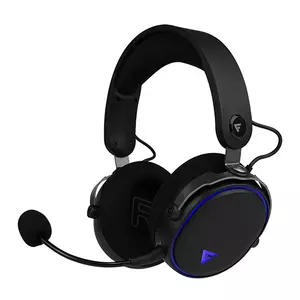 Game Factor Audífonos Gamer HSB600 7.1, Inalámbrico, Bluetooth/3.5mm, Negro