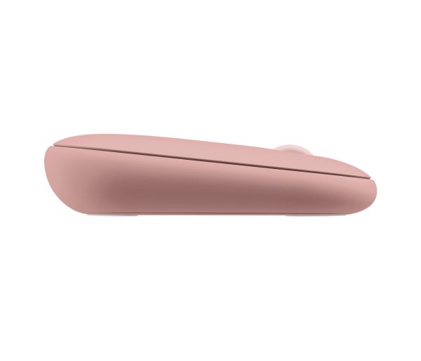 Logitech Pebble M350S Mouse - Bluetooth - USB - Óptico - 3 Botón(es) - Rosa - Inalámbrico - 10m - 4000 dpi - Rueda de desplazamiento - Simétrico - 1 x AA Battery Supported - Image 5