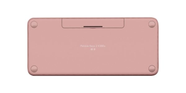 TECLADO LOGITECH INALAMBRICO PEBBLE K380S ROSA - Image 2