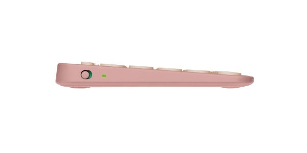 TECLADO LOGITECH INALAMBRICO PEBBLE K380S ROSA - Image 8