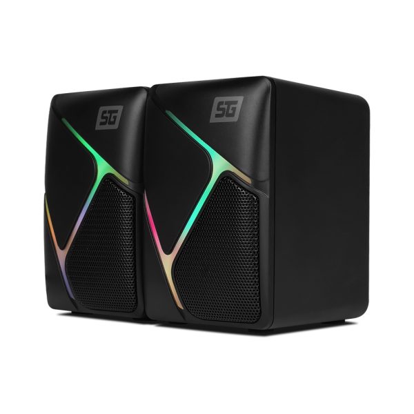 Vorago Bocina Portátil SPK-108, Alámbrico, 2.0 Canales, 6W RMS, Negro - Image 2