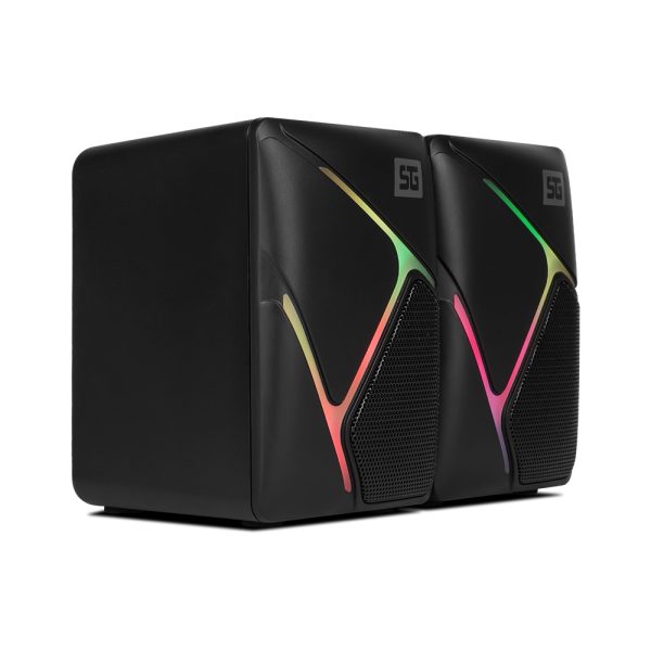 Vorago Bocina Portátil SPK-108, Alámbrico, 2.0 Canales, 6W RMS, Negro - Image 3