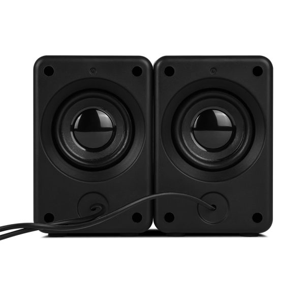 Vorago Bocina Portátil SPK-108, Alámbrico, 2.0 Canales, 6W RMS, Negro - Image 6