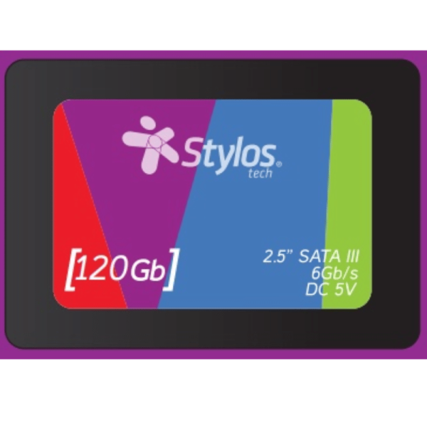 UNIDAD ESTADO SOLIDO STYLOS 120GB /SATA III / 6GB/S / 2.5 / 7MM