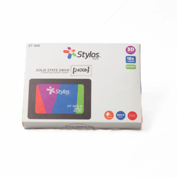 UNIDAD ESTADO SOLIDO STYLOS 240GB /SATA III / 6GB/S / 2.5 / 7MM - Image 4
