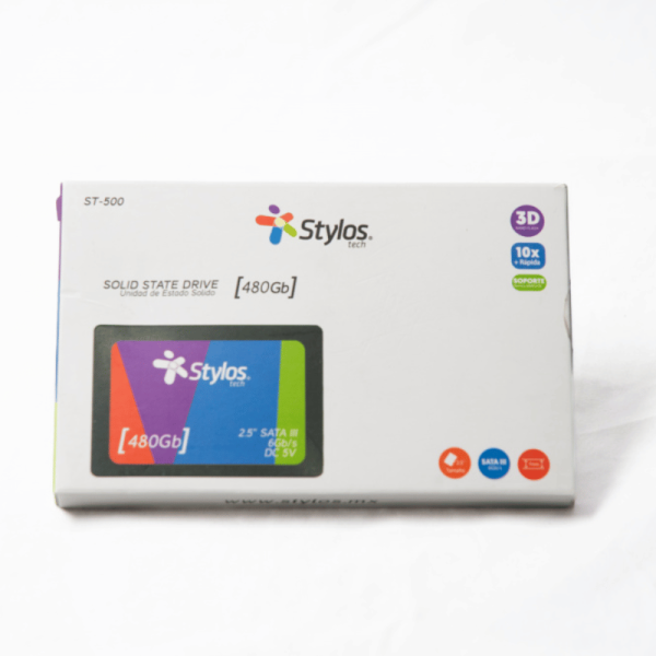 UNIDAD ESTADO SOLIDO STYLOS 480GB /SATA III / 6GB/S / 2.5 / 7MM - Image 5