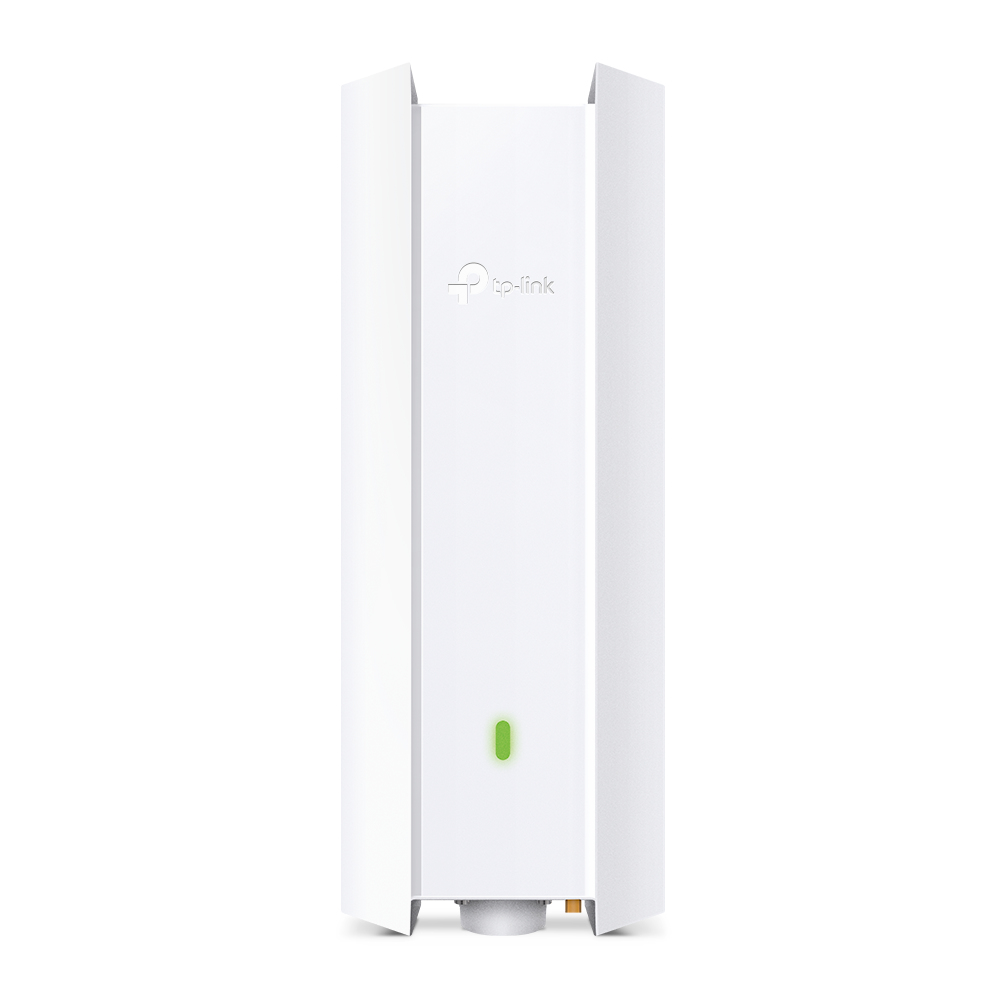 TP-Link EAP650-Outdoor Banda dual IEEE 802.11 a/b/g/n/ac/ax 3Gbit/s Punto de acceso inalámbrico - Interior/Exterior - 2.40GHz, 5GHz - Externo - Tecnología MIMO - 1 x Red (RJ-45) - Gigabit Ethernet - Montable en poste, Montaje en pared - IP67