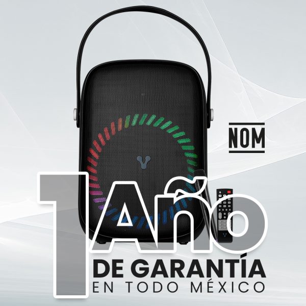 Vorago Bocina KSP-455, Bluetooth, Inalámbrico, Negro - Image 8