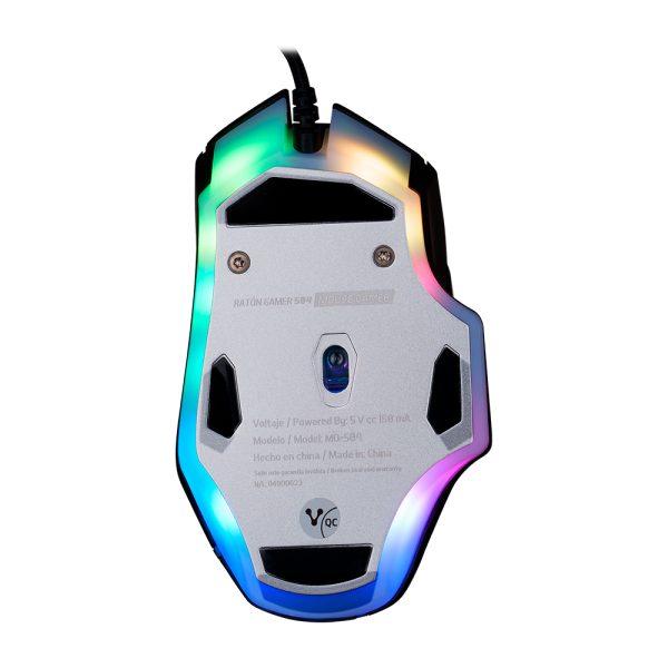 Vorago MO-504 Ratón de juego - USB - Óptico - 6 Botón(es) - Negro - Cable - 6400 dpi - Image 11