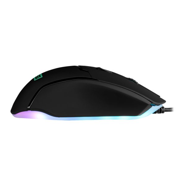 Vorago MO-504 Ratón de juego - USB - Óptico - 6 Botón(es) - Negro - Cable - 6400 dpi - Image 4