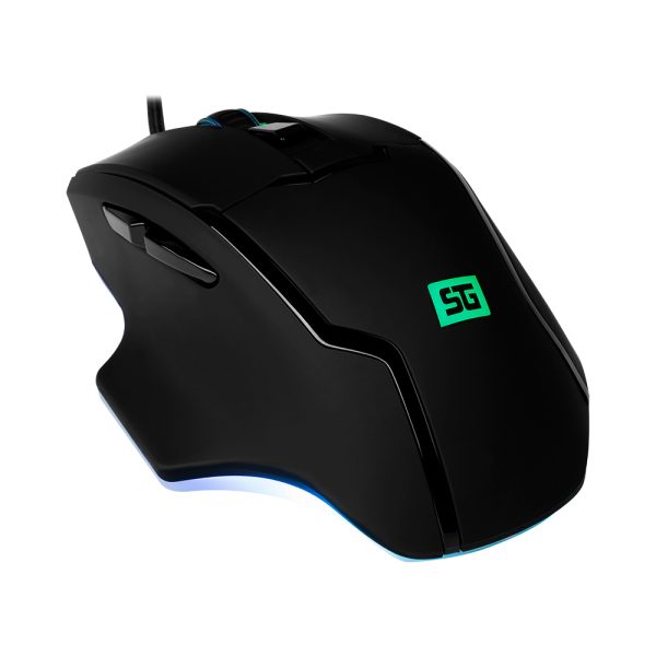 Vorago MO-504 Ratón de juego - USB - Óptico - 6 Botón(es) - Negro - Cable - 6400 dpi - Image 9