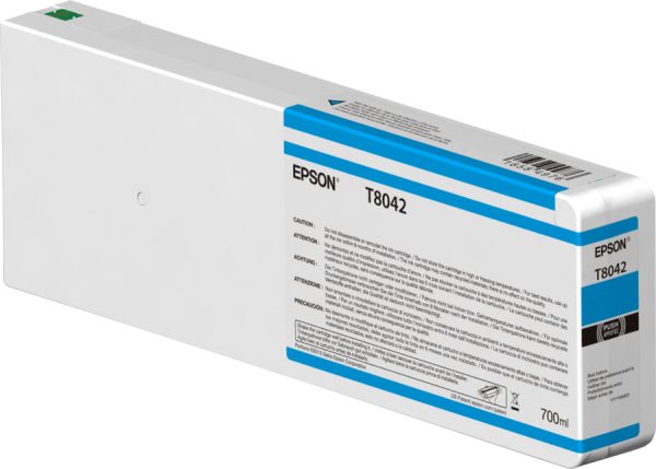 Cartucho de tinta Epson UltraChrome HDX/HD T55K700 Inyección de tinta - Negro claro - Original - Empaque unitario - 1 Paquete - 700 mL