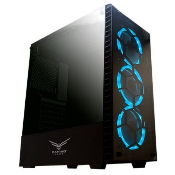 Gabinete Naceb Hydra Cristal Templad RGB Full Tower ATX USB 3.0 - Image 2