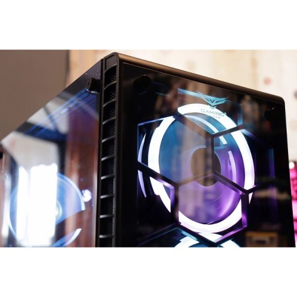 Gabinete Naceb Hydra Cristal Templad RGB Full Tower ATX USB 3.0 - Image 4