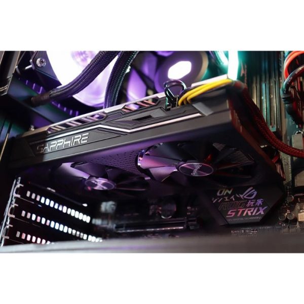 Gabinete Naceb Hydra Cristal Templad RGB Full Tower ATX USB 3.0 - Image 5