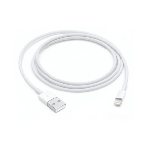 Apple 1m Lightning/USB Cable de transferencia de datos - Cable for Computador, Adaptador de alimentación, Enchufe de pared, iPhone, iPad Air, iPad mini, iPad Pro, MacBook Air, MacBook Pro, Mac mini, Mac Pro - Blanco CABLE LECTOR LIGHTNING A USB 1MSB 1m