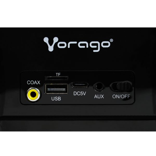 Vorago BSP-450 Pórtatil Bluetooth Barra de Sonido - 10W RMS - Negro - Batería Recargable - USB - Image 7