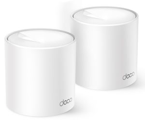 TP-Link Deco X10 Wi-Fi 6 IEEE 802.11 a/b/g/n/ac/ax Ethernet Router inalámbrico - Banda dual - 2.40GHz Banda ISM - 5GHz Banda UNII - 2 x Antena(2 x Interno) - 192MB/s Velocidad Inalámbrica - 1 x Puerto de red - 1 x Broadband Port - Gigabit Ethernet