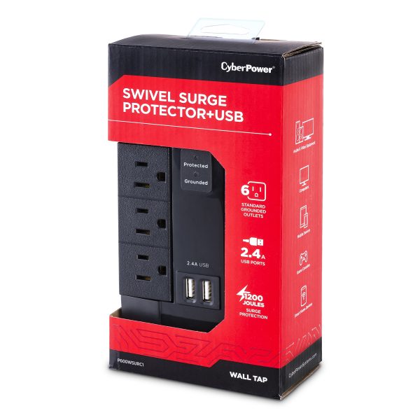 CYBERPOWER P600WSURC1 6-OUTLET - Image 6