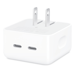 35W DUAL USB-C PORT COMPACT POWER ADAPTER