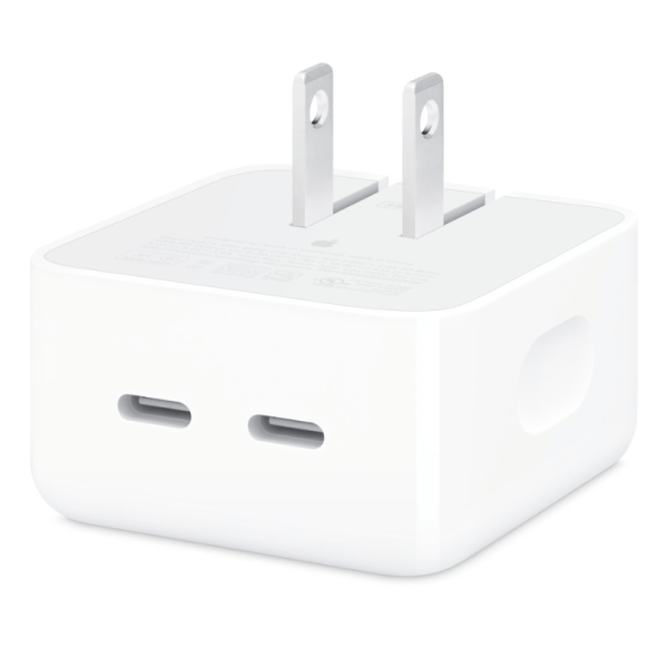 35W DUAL USB-C PORT COMPACT POWER ADAPTER