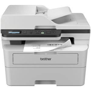 Impresora Láser Multifunción Brother DCPB7640DW Con cable e inalámbrico - Monocromo - Copiadora/Impresora/Escáner - 36 ppm de impresión monocolor - Dúplex impresión Automático - Hasta 35000 páginas al mes - Color De Superficie Plana Escáner - 1200 - Gigabit Ethernet Ethernet - LAN inalámbrica - Apple AirPrint, Mopria, Wi-Fi Direct - USB