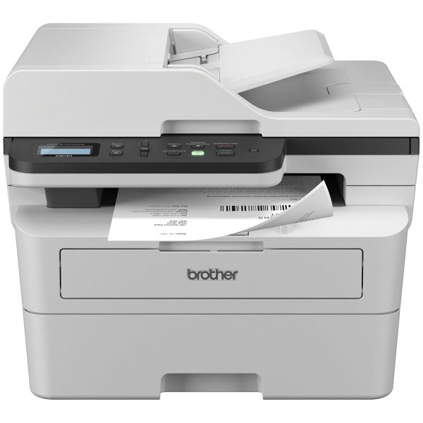 Impresora Láser Multifunción Brother DCPB7640DW Con cable e inalámbrico - Monocromo - Copiadora/Impresora/Escáner - 36 ppm de impresión monocolor - Dúplex impresión Automático - Hasta 35000 páginas al mes - Color De Superficie Plana Escáner - 1200 - Gigabit Ethernet Ethernet - LAN inalámbrica - Apple AirPrint, Mopria, Wi-Fi Direct - USB
