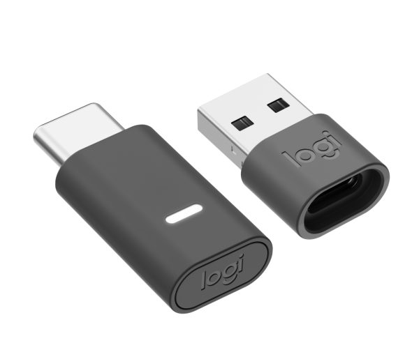 Logitech Audífonos con Micrófono 981-001310, Bluetooth, Alámbrico/Inalámbrico, USB-C, Gris - Image 3