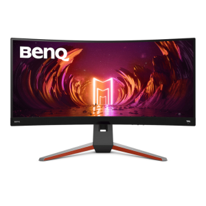 Monitor LED para juegos BenQ MOBIUZ EX3410R 34" (863.6mm) Class UW-QHD Pantalla curva - 21:9 - 86.4cm (34") Viewable - Vertical Alignment (VA) - LED Retroiluminación - 3440 x 1440 - 16,7 Millones de colores - FreeSync Premium Pro - 400cd/m² - 1ms - 144Hz Refresh Rate - Altavoces - HDMI - DisplayPort - Concentrador USB
