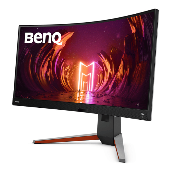 Monitor LED para juegos BenQ MOBIUZ EX3410R 34" (863.6mm) Class UW-QHD Pantalla curva - 21:9 - 86.4cm (34") Viewable - Vertical Alignment (VA) - LED Retroiluminación - 3440 x 1440 - 16,7 Millones de colores - FreeSync Premium Pro - 400cd/m² - 1ms - 144Hz Refresh Rate - Altavoces - HDMI - DisplayPort - Concentrador USB - Image 2