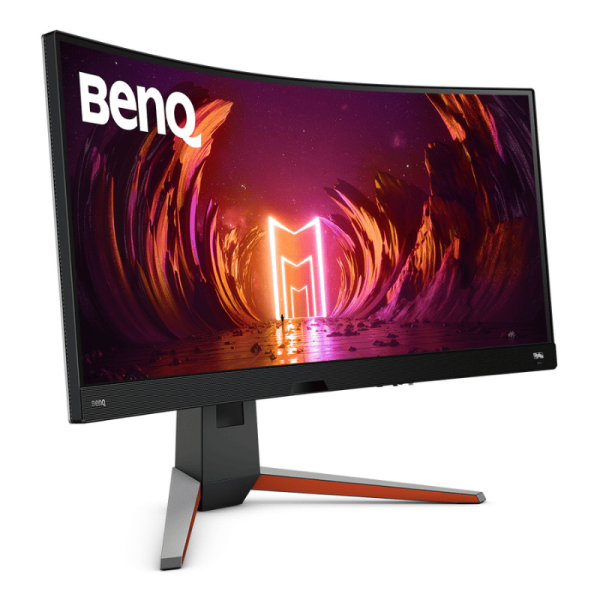 Monitor LED para juegos BenQ MOBIUZ EX3410R 34" (863.6mm) Class UW-QHD Pantalla curva - 21:9 - 86.4cm (34") Viewable - Vertical Alignment (VA) - LED Retroiluminación - 3440 x 1440 - 16,7 Millones de colores - FreeSync Premium Pro - 400cd/m² - 1ms - 144Hz Refresh Rate - Altavoces - HDMI - DisplayPort - Concentrador USB - Image 3