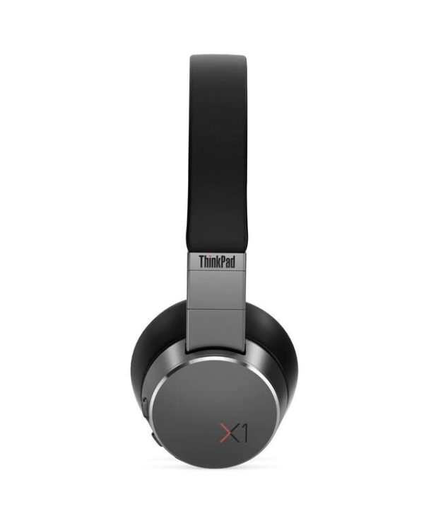 Lenovo Audífonos con Micrófono ThinkPad X1, Bluetooth, Inalámbrico, Negro/Gris