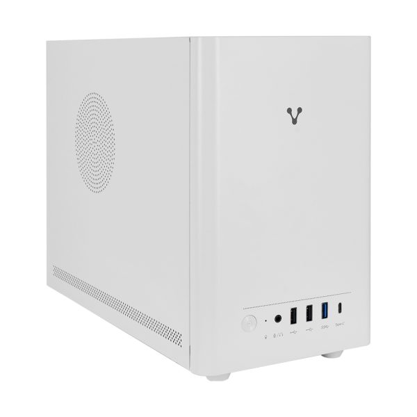 Vorago Carcasa para computdora - Micro ATX, ITX Placa base admitida - Minitorre - Blanco - 500W - 4 x USB(s) - 2 x USB 2.0, 1 x USB 3.0 - Image 3